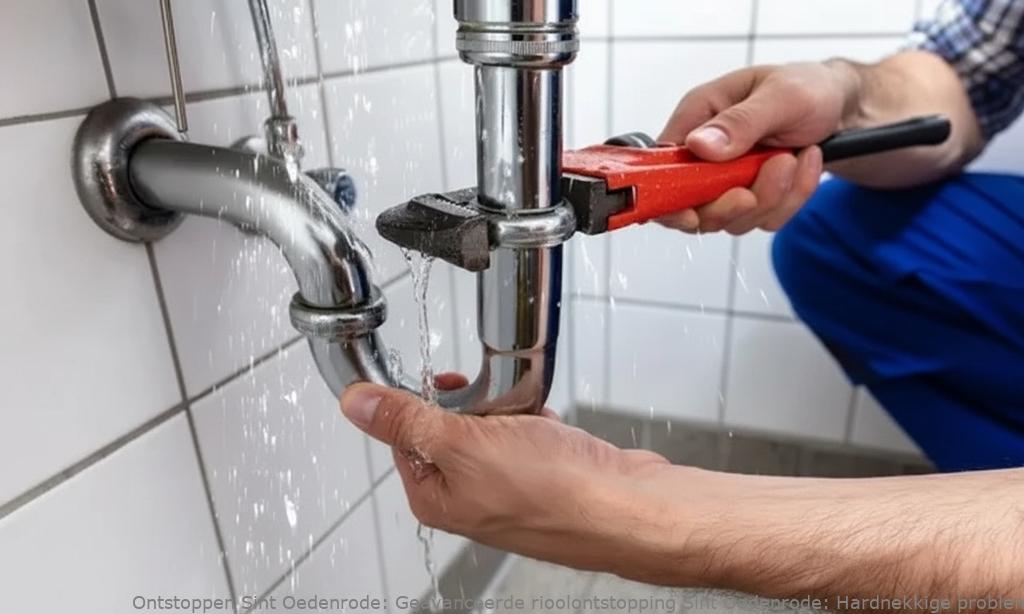 Geavanceerde rioolontstopping Sint Oedenrode: Hardnekkige problemen