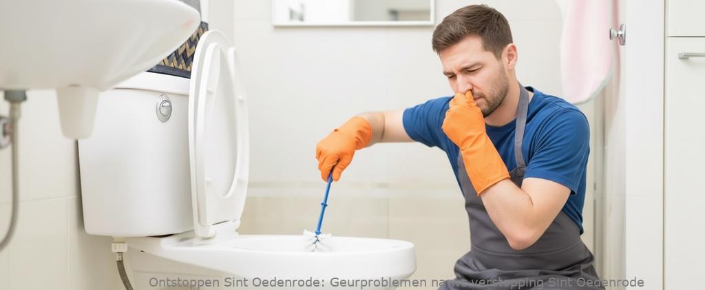 Geurproblemen na wc verstopping Sint Oedenrode