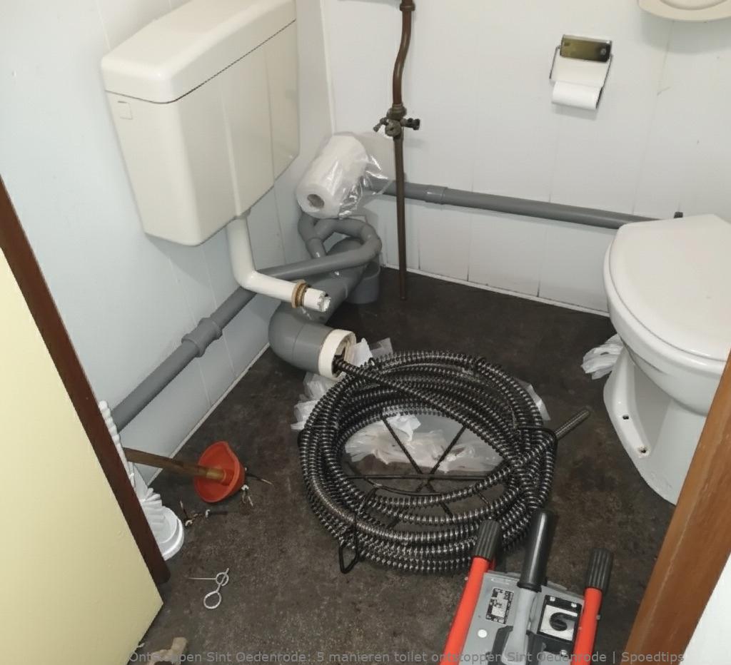 5 manieren toilet ontstoppen Sint Oedenrode | Spoedtips