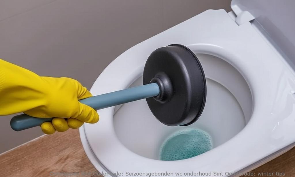 Seizoensgebonden wc onderhoud Sint Oedenrode: winterklaar