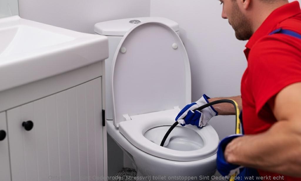 Stressvrij toilet ontstoppen Sint Oedenrode: wat werkt echt